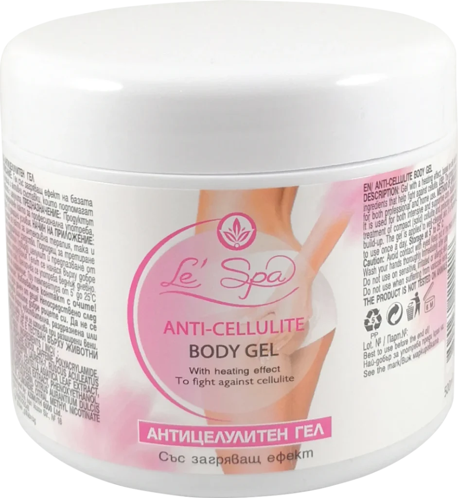 Le’Spa Warming Anti-Cellulite Gel, 500 ml