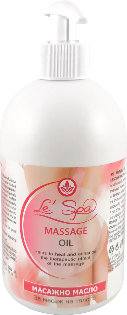 Le’Spa Massage Oil, 500 ml
