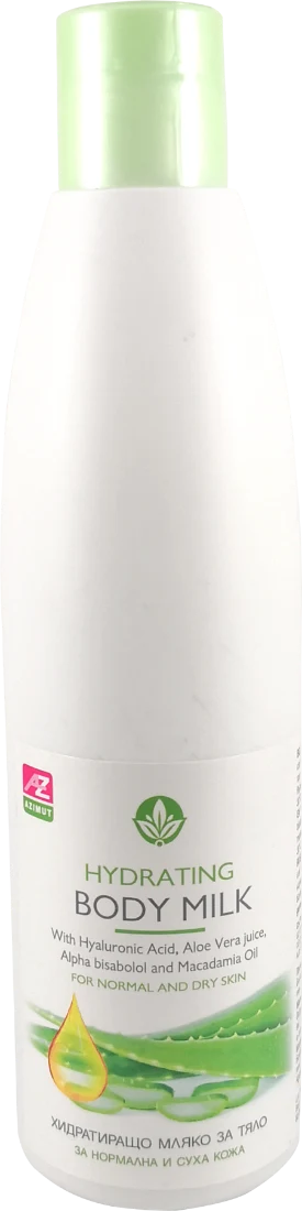 Le’Spa Hydrating Body Milk with Hyaluronic Acid and Aloe Vera, 250 ml