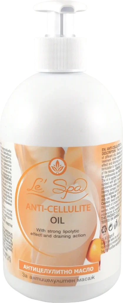Le’Spa Anti-Cellulite Oil, 500 ml